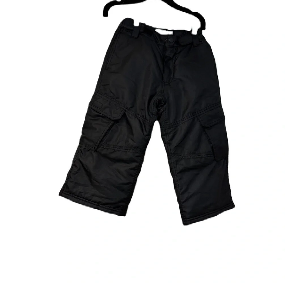 Boys sz 5 Trendy Black Ski snow board Pants warm cozy